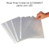 Micas Finas Cristal A4 Q-CONNECT