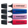 Marcadores Stabilo Boss fluorescentes Nature Colors edição Wildflower