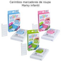 Carimbo marcador de roupa Marky infantil