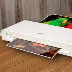 Bolsas de plastificação térmica A4 adesivas