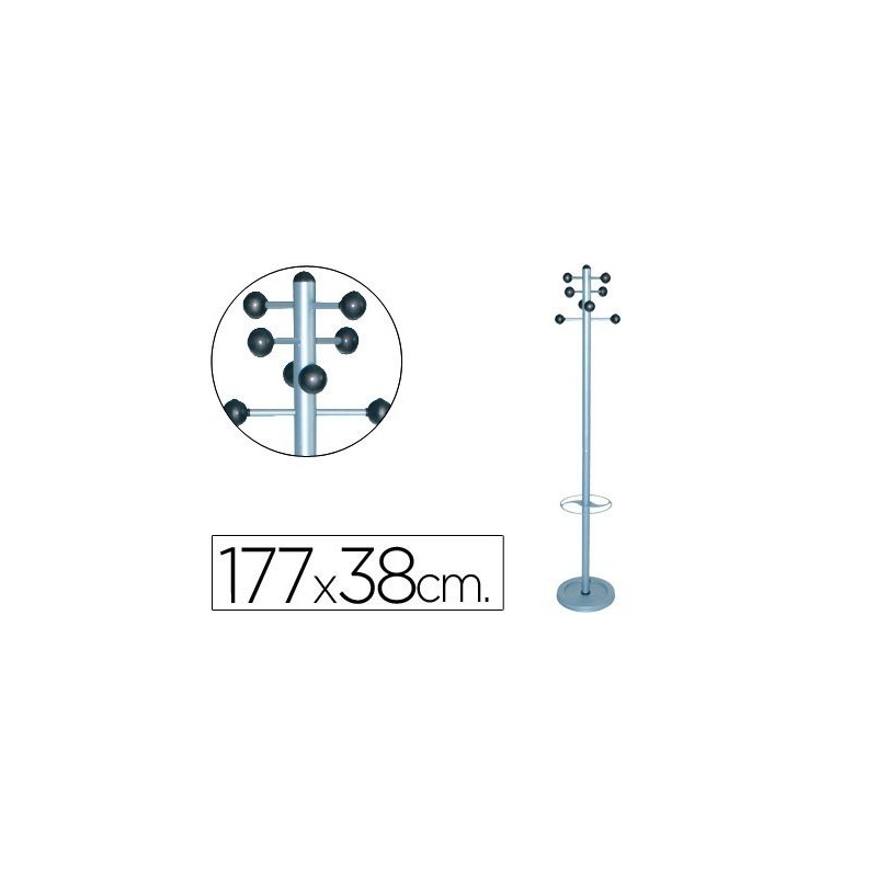 Cabides de pé metálicos com 8 suportes