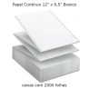 Papel Contínuo 12” x 9,5” Branco