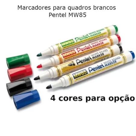 Marcadores para quadros brancos Pentel MW85