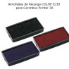 Almofadas de Recarga COLOP E/30 para Carimbos Printer 30
