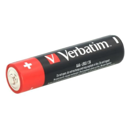 Pilhas AAA LR03 Alcalinas 1.5V Verbatim (Pack 10)