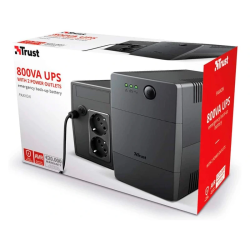 UPS Trust Paxxon 800VA | Proteção Elétrica e AVR | Risco de Lápis