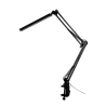 Candeeiro de Secretária LED 8W Q-Connect Rigel Preto com Pinça
