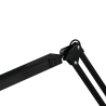 Candeeiro de Secretária LED 8W Q-Connect Rigel Preto com Pinça