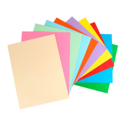 Bloco Cartolinas A3 Liderpapel Cores Sortidas 180g | Risco de Lápis