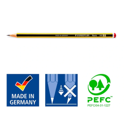 Lápis de Grafite Staedtler Noris Nº 2 HB Original | Risco de Lápis