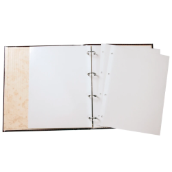 Folhas Adesivas A4 para Álbuns de Fotos Liderpapel (Pack 20 Unidades)