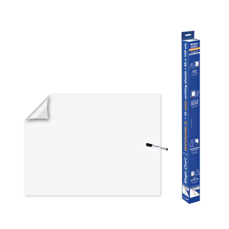 Papel para apresentações electroestático Legamaster 60x80cm