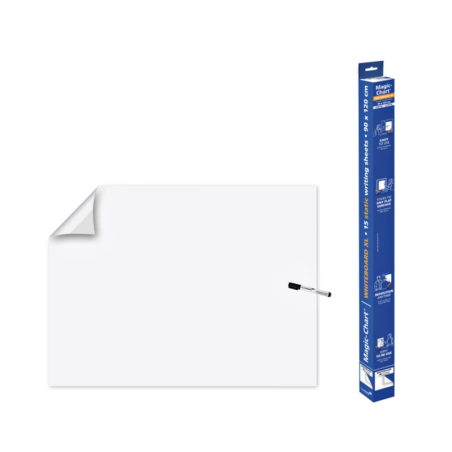 Papel para apresentações electroestático Legamaster 60x80cm