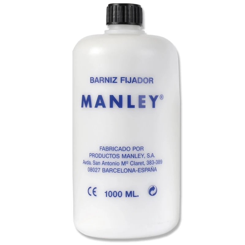 Verniz Fixador Brilhante Manley Glossy Finish (Frasco de 1000 ml)