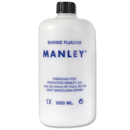 Verniz Fixador Brilhante Manley Glossy Finish (Frasco de 1000 ml)