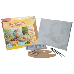 Kit de Pintura a Óleo Completo Lidercolor (17 Peças)