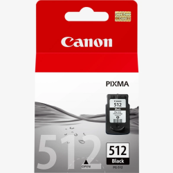 Tinteiro Canon PG-512 Preto Original de Alta Capacidade (15 ml)
