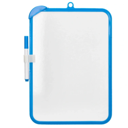 Mini Quadro Branco Dupla Face Liderpapel 24x33 cm (Com Marcador e Apagador)
