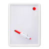 Quadro Branco Magnético com Acessórios (22x34 cm) – Cores Sortidas