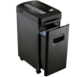 Destruidora de Papel Q-Connect KF15547 Microcorte – Nível P-5 / Cesto 14 Litros