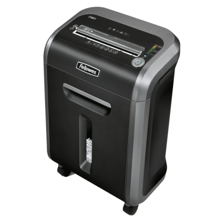 Destruidora de Papel Fellowes PS-79Ci Partículas – Anti-Encravamento / Cesto 23 Litros