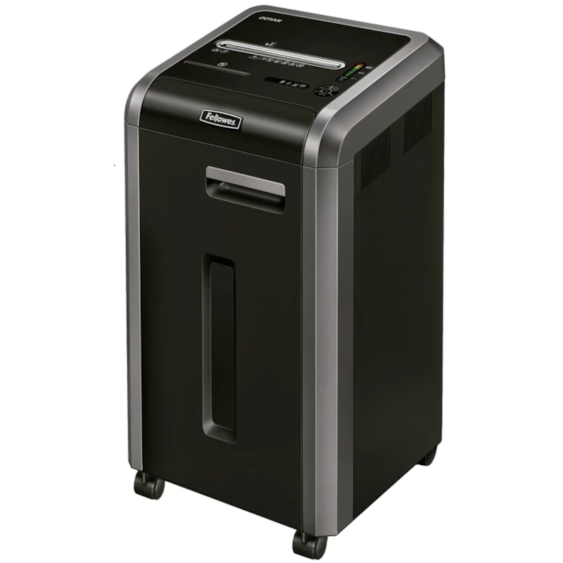 Destruidora de Papel Fellowes 225Mi Microcorte – Uso Contínuo / Cesto 60 Litros