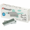 Agrafos Rexel N.º 25 Bambi 21/4 (Caixa com 1500 Unidades)