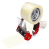 Fita Adesiva de Embalagem Transparente Baixo Ruído Q-Connect KF04382 – Pack 6 Unidades / 66m x 50mm