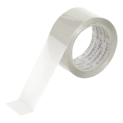 Fita Adesiva de Embalagem Transparente Baixo Ruído Q-Connect KF04382 – Pack 6 Unidades / 66m x 50mm