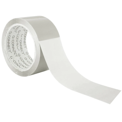 Fita Adesiva de Embalagem Transparente Baixo Ruído Q-Connect KF04382 – Pack 6 Unidades / 66m x 50mm