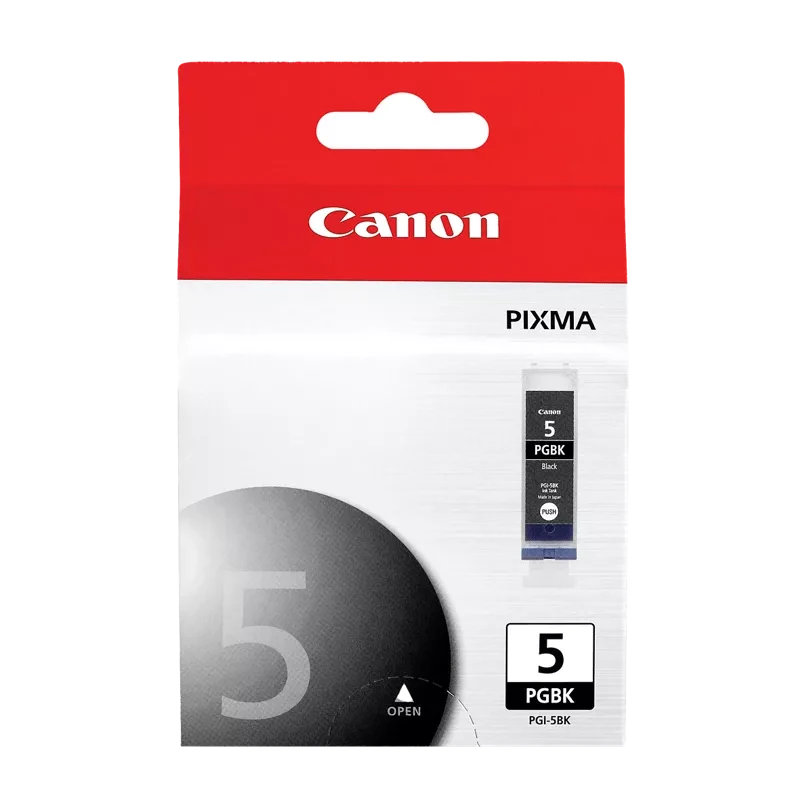 Tinteiro Canon PGI-5BK Preto Original 26ml | Risco de Lápis