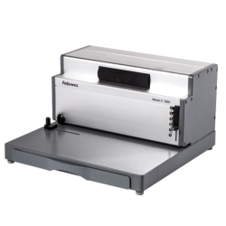 Encadernadora Elétrica de Espiral Fellowes Metal E-200R – A4 / Até 450 Folhas