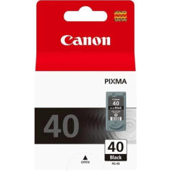 Tinteiro Original Canon PG-40 Preto (16ml) – Maior Capacidade e Rendimento / 0615B001