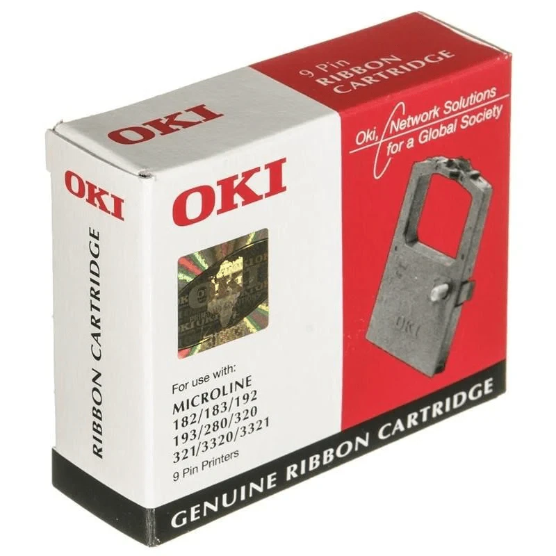 Fita Matricial OKI 9002303 Nylon Preto Original (Microline)