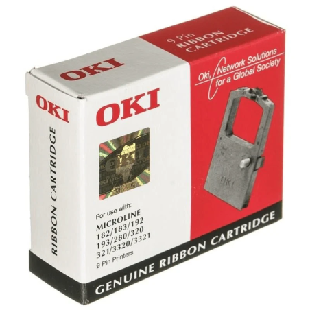 Fita Matricial OKI 9002303 Nylon Preto Original (Microline)