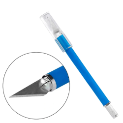 X-ato Bisturi de Precisão Q-Connect Alumínio e Borracha (Ref. KF00289)