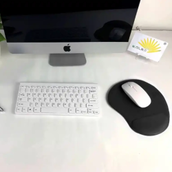 Tapete de Rato Ergonómico Q-Connect com Apoio de Pulso em Gel – Cinza Escuro