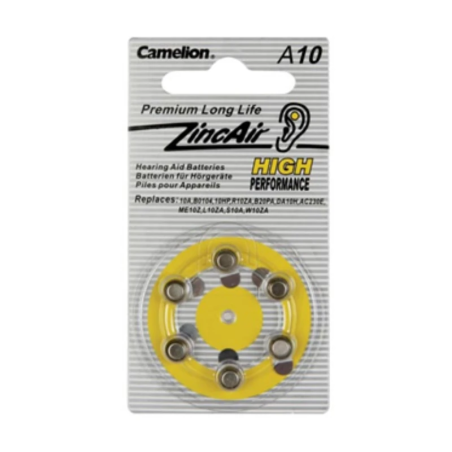 Pilhas Zinco-Ar PR70 1.4V 90mAh para Micro-Áudio – Blister 6 un.