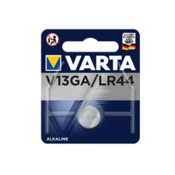 Pilhas Alcalinas LR44 1.5V 148mAh Tipo Botão – Varta (4276)
