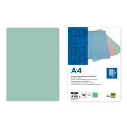 Cartolina A4 pistacio para encadernação