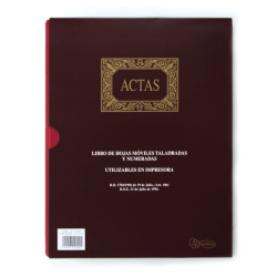Livro de Atas A4 Miquelrius 100 Folhas Amovíveis para Imprimir