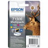 Multipack 3 Cores Original Epson T1306XL Alta Capacidade – 30.3ml (C13T13064010)