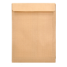 Envelopes Kraft C4 (229x324mm) com Tira de Silicone Liderpapel – Caixa de 250 Unidades