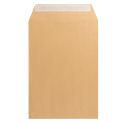 Envelopes Kraft C4 (229x324mm) com Tira de Silicone Liderpapel – Caixa de 250 Unidades