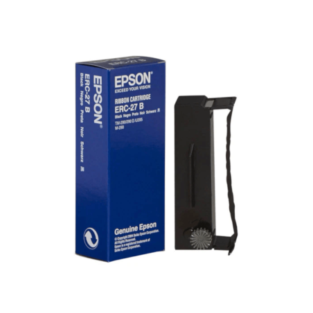 Fita Epson ERC27B Preta para Impressoras POS (M290 / TM290 / 295) – Original