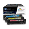 Pack Triplo de Toner HP 305A (CF370AM) Cyan, Magenta e Yellow