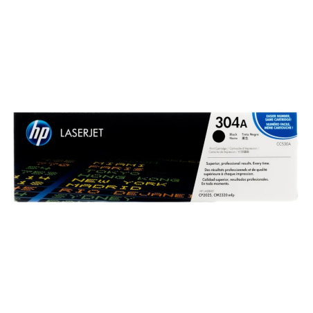 Toner HP 304A Preto (CC530A) LaserJet Original