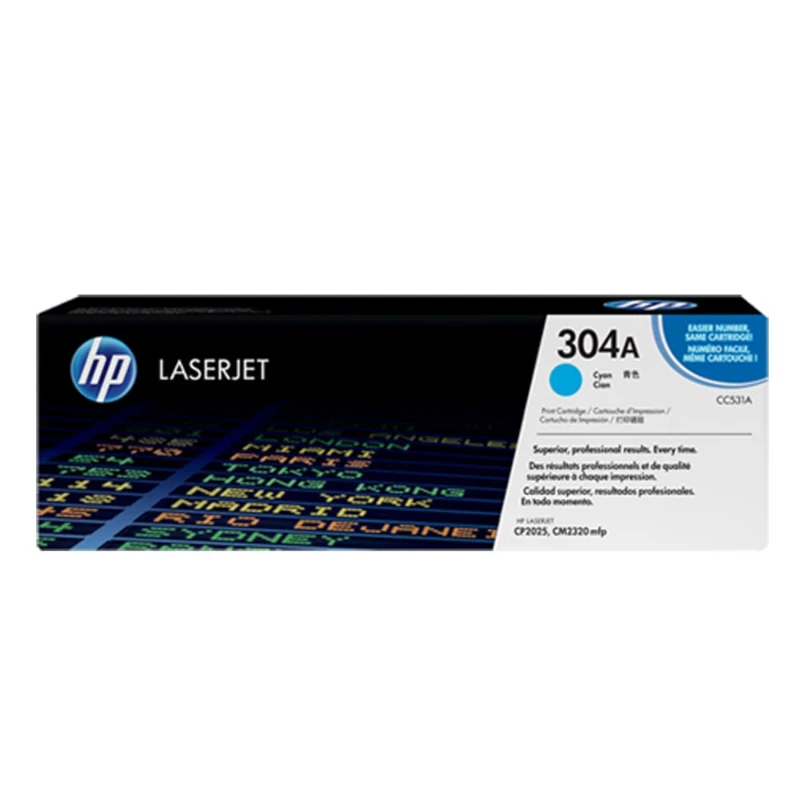 Toner HP 304A Azul (CC531A) LaserJet Original