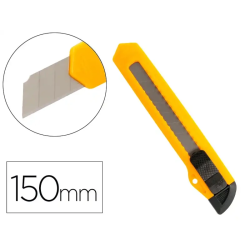 X-ato Largo Económico em Plástico com Lâmina de 18mm – Risco de Lápis