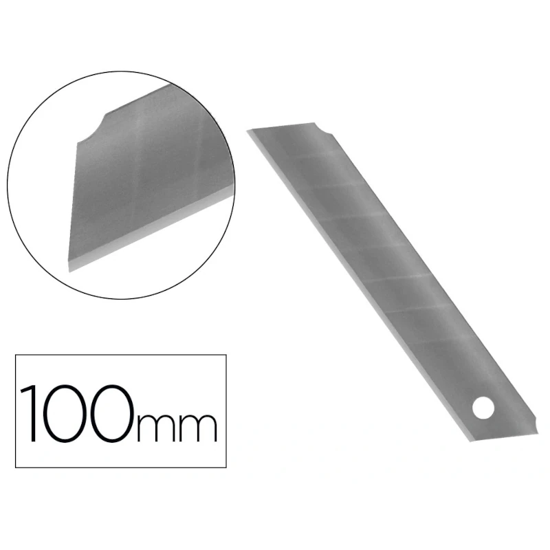 Lâminas de Recarga para X-atos Largos 18mm – Blister com 12 Unidades – Q-CONNECT